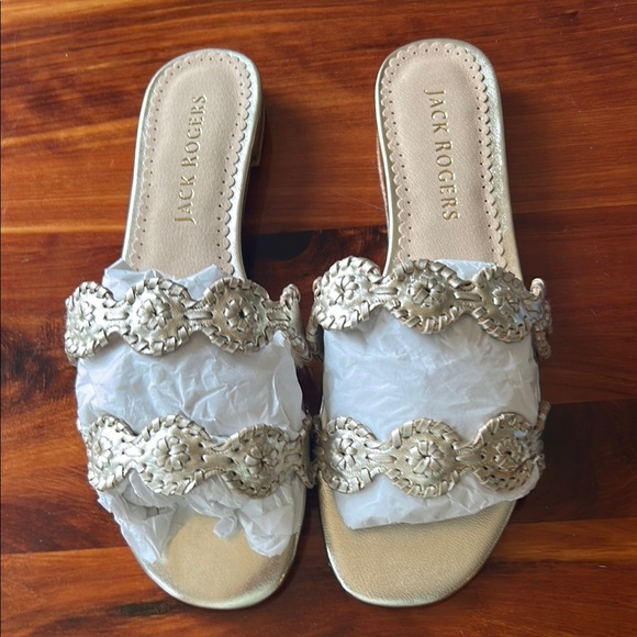 Jack Rogers Sandals with Ornate Embellishments - Picture 4 of 5